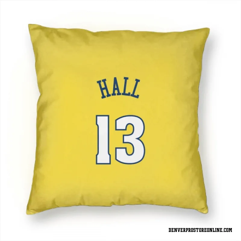 Gold Denver Nuggets  PJ Hall  Pillow Cover (18 X 18)