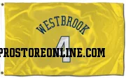 Gold Denver Nuggets  Russell Westbrook  Flag (3 X 5)