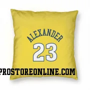 Gold Denver Nuggets  Trey Alexander  Pillow Cover (18 X 18)