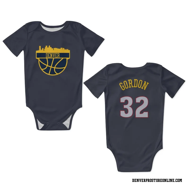 Navy Denver Nuggets  Aaron Gordon  Newborn & Infant Bodysuit