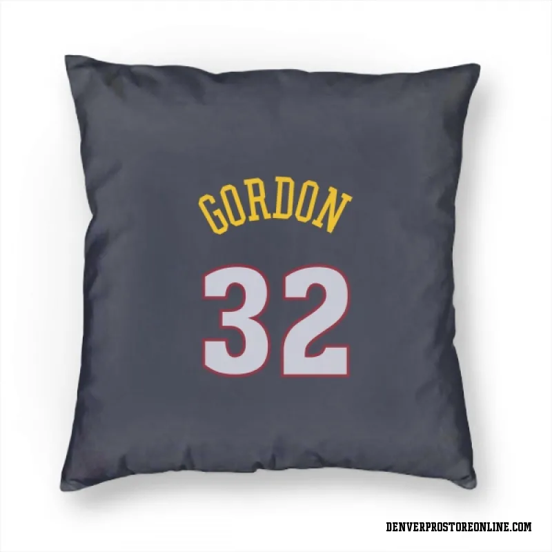 Navy Denver Nuggets  Aaron Gordon  Pillow Cover (18 X 18)