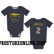 Navy Denver Nuggets  Alex English  Newborn & Infant Bodysuit