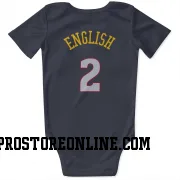 Navy Denver Nuggets  Alex English  Newborn & Infant Bodysuit