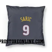 Navy Denver Nuggets  Dario Saric  Pillow Cover (18 X 18)