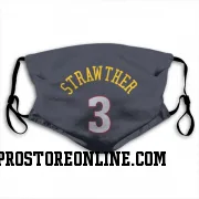 Navy Denver Nuggets  Julian Strawther  Face Mask (With 2 Free PM2.5 Filters)