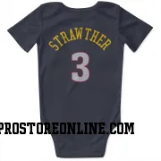 Navy Denver Nuggets  Julian Strawther  Newborn & Infant Bodysuit