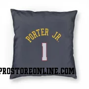 Navy Denver Nuggets  Michael Porter Jr.  Pillow Cover (18 X 18)