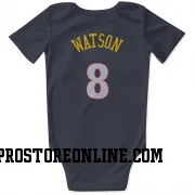 Navy Denver Nuggets  Peyton Watson  Newborn & Infant Bodysuit