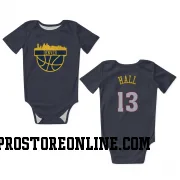 Navy Denver Nuggets  PJ Hall  Newborn & Infant Bodysuit