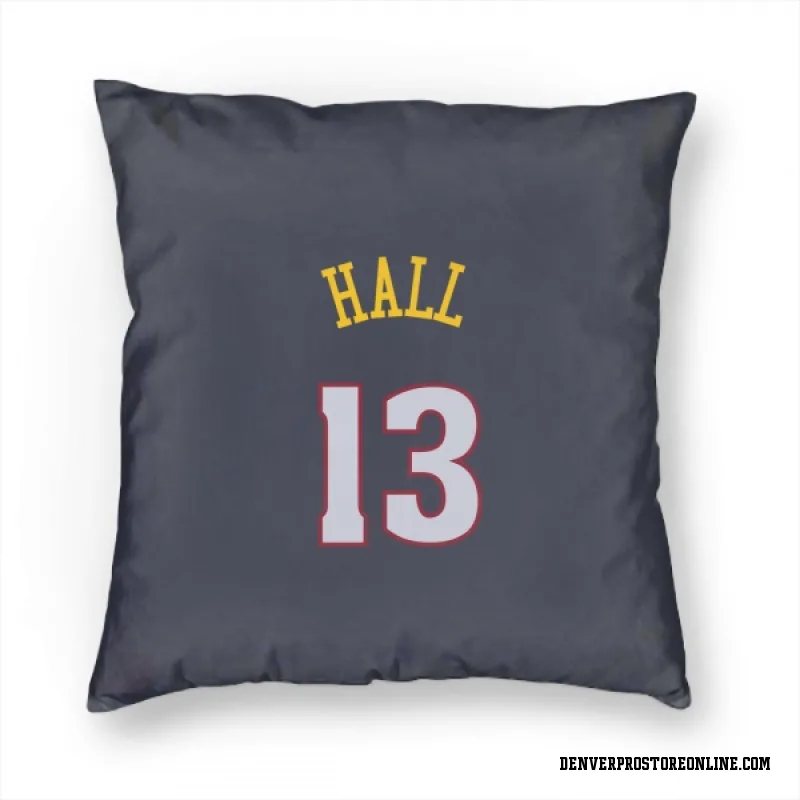 Navy Denver Nuggets  PJ Hall  Pillow Cover (18 X 18)