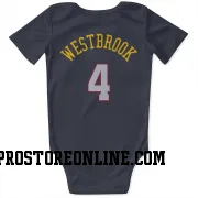 Navy Denver Nuggets  Russell Westbrook  Newborn & Infant Bodysuit