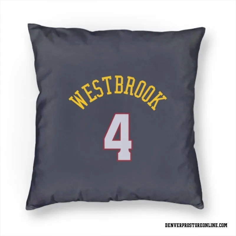 Navy Denver Nuggets  Russell Westbrook  Pillow Cover (18 X 18)