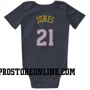 Navy Denver Nuggets  Spencer Jones  Newborn & Infant Bodysuit