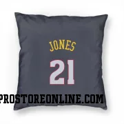 Navy Denver Nuggets  Spencer Jones  Pillow Cover (18 X 18)