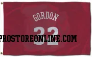 Red Denver Nuggets  Aaron Gordon  Flag (3 X 5)