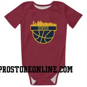 Red Denver Nuggets  Alex English  Newborn & Infant Bodysuit