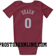 Red Denver Nuggets  Christian Braun  Newborn & Infant Bodysuit