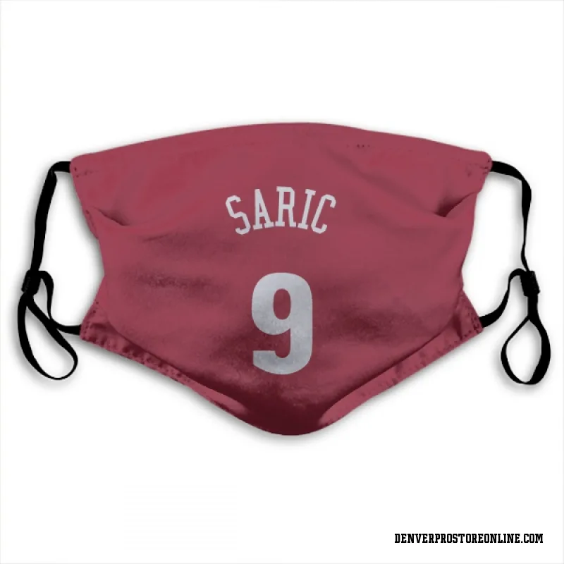 Red Denver Nuggets  Dario Saric  Face Mask (With 2 Free PM2.5 Filters)