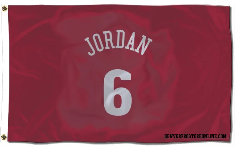 Red Denver Nuggets  DeAndre Jordan  Flag (3 X 5)