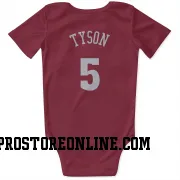 Red Denver Nuggets  Hunter Tyson  Newborn & Infant Bodysuit