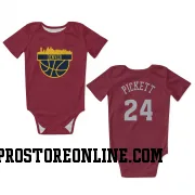 Red Denver Nuggets  Jalen Pickett  Newborn & Infant Bodysuit