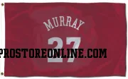 Red Denver Nuggets  Jamal Murray  Flag (3 X 5)