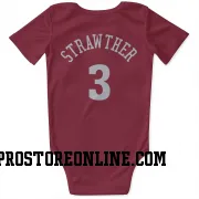 Red Denver Nuggets  Julian Strawther  Newborn & Infant Bodysuit