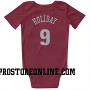 Red Denver Nuggets  Justin Holiday  Newborn & Infant Bodysuit