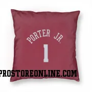 Red Denver Nuggets  Michael Porter Jr.  Pillow Cover (18 X 18)