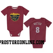 Red Denver Nuggets  Peyton Watson  Newborn & Infant Bodysuit