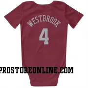 Red Denver Nuggets  Russell Westbrook  Newborn & Infant Bodysuit