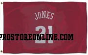 Red Denver Nuggets  Spencer Jones  Flag (3 X 5)