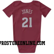 Red Denver Nuggets  Spencer Jones  Newborn & Infant Bodysuit