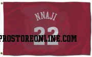 Red Denver Nuggets  Zeke Nnaji  Flag (3 X 5)