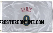 White Denver Nuggets  Dario Saric  Flag (3 X 5)