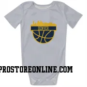 White Denver Nuggets  Dario Saric  Newborn & Infant Bodysuit