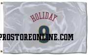 White Denver Nuggets  Justin Holiday  Flag (3 X 5)